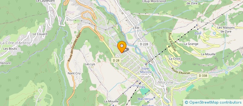 localisation de l'entreprise ALMETIMOPH  MORZINE