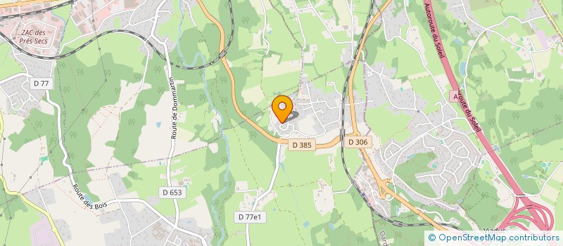 localisation de l'entreprise ALMEXA YCONE  DOMMARTIN