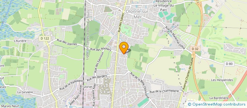 localisation de l'entreprise ALMG à LES SABLES-D'OLONNE