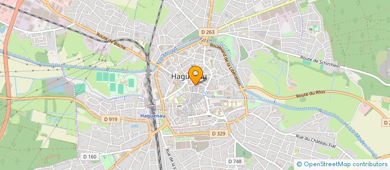 localisation de l'entreprise ALMI  HAGUENAU