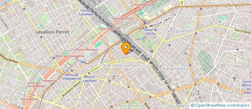 localisation de l'entreprise ALMI  PARIS