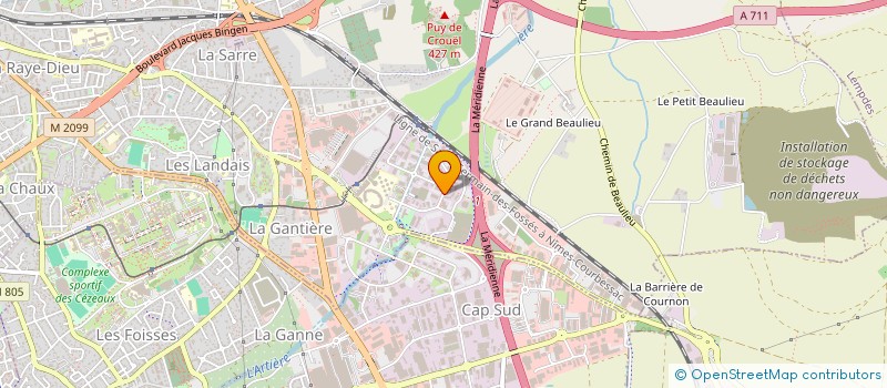 localisation de l'entreprise ALMI KARTING  PONT-DU-CHATEAU