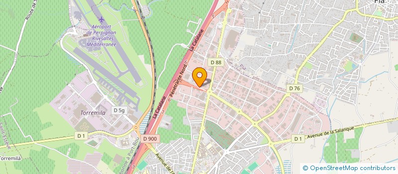 localisation de l'entreprise ALMIBO SERVICES SARL  PERPIGNAN