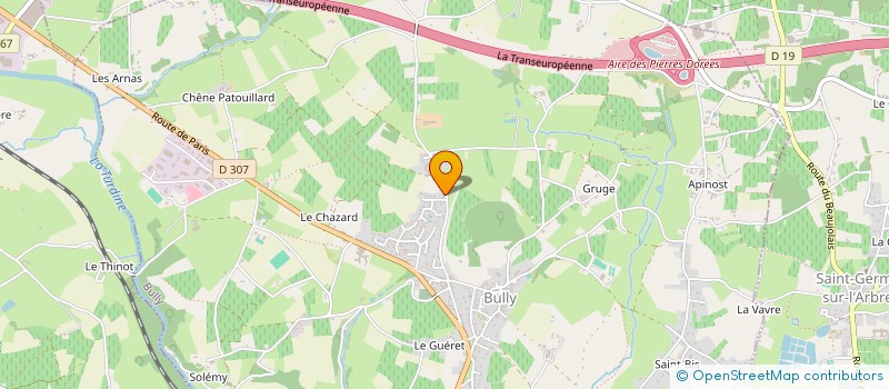 localisation de l'entreprise ALMICANA  BULLY