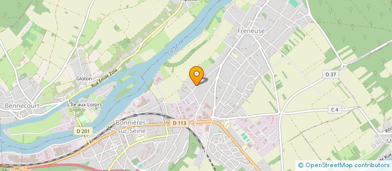 localisation de l'entreprise ALMIDA  FRENEUSE