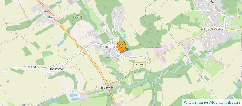 localisation de l'entreprise ALMIDIAG  PONCHON