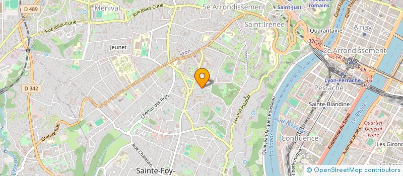 localisation de l'entreprise ALMIGIA  SAINTE-FOY-LES-LYON