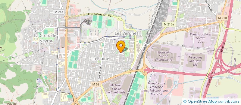 localisation de l'entreprise ALMINTEIRO  CLERMONT-FERRAND