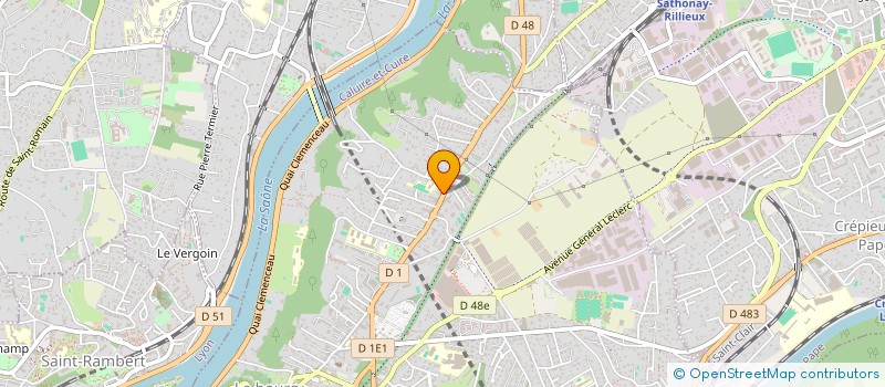 localisation de l'entreprise ALMIRA  CALUIRE-ET-CUIRE