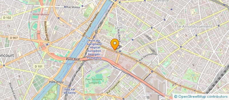 localisation de l'entreprise ALMIRALL SAS à ISSY-LES-MOULINEAUX