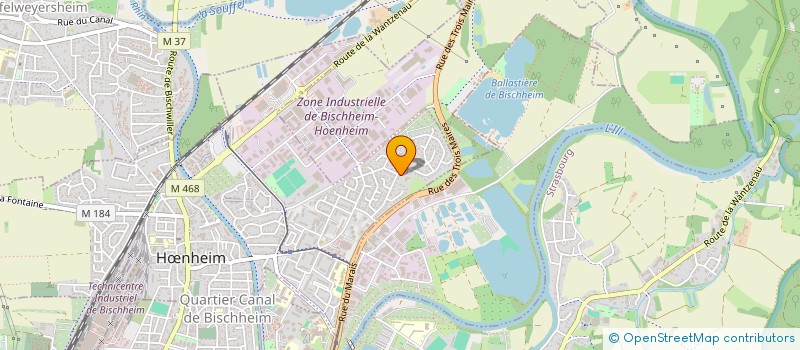 localisation de l'entreprise ALMIRASAMA  HNHEIM