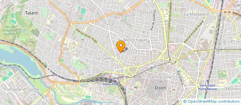 localisation de l'entreprise ALMISA à DIJON