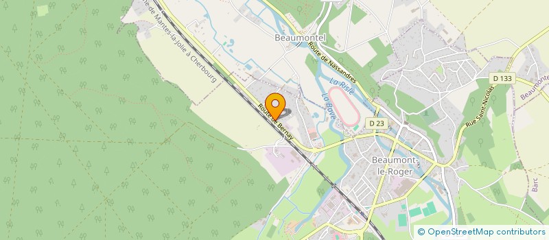 localisation de l'entreprise ALMIVET  BEAUMONT-LE-ROGER