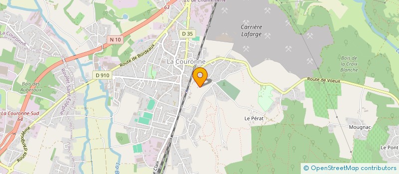 localisation de l'entreprise ALMMA INVEST  LA COURONNE