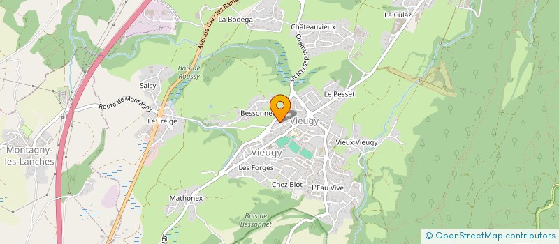 localisation de l'entreprise ALMO à ANNECY