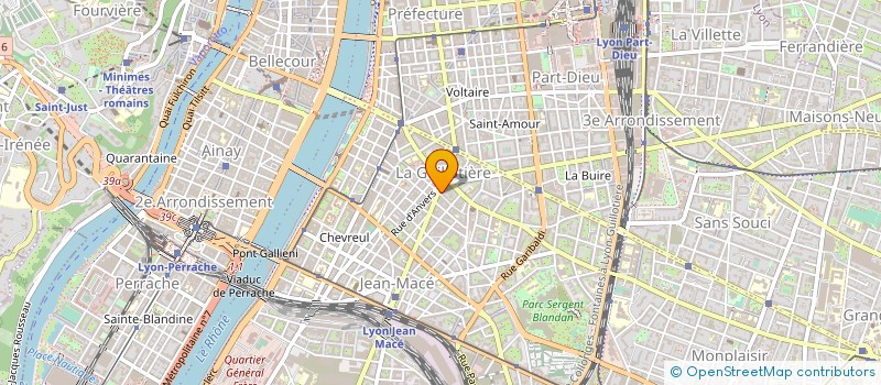 localisation de l'entreprise ALMO  GENAS