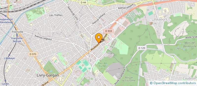localisation de l'entreprise ALMO à LIVRY GARGAN