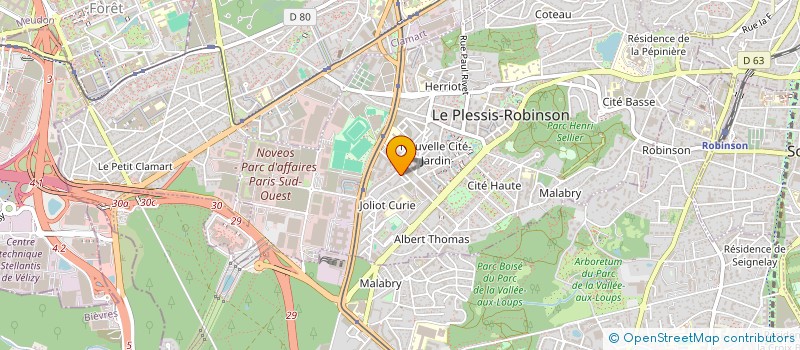 localisation de l'entreprise ALMO92 à LE PLESSIS-ROBINSON