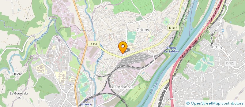 localisation de l'entreprise ALMODJOB  GRIGNY