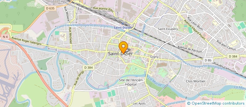localisation de l'entreprise ALMOGAR à SAINT-DIZIER