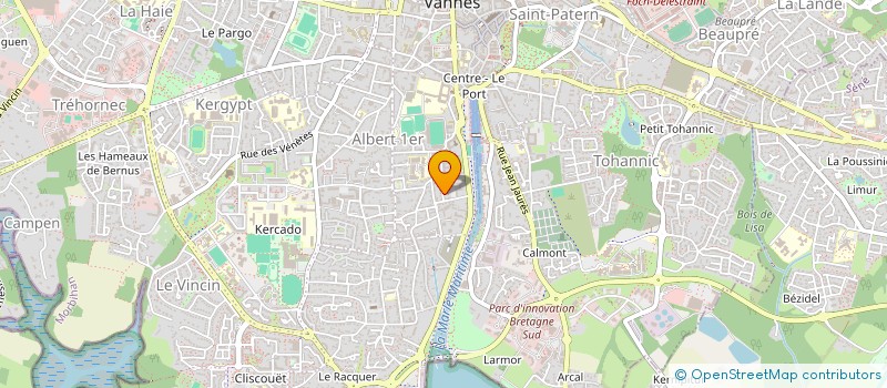 localisation de l'entreprise ALMOHADA  VANNES