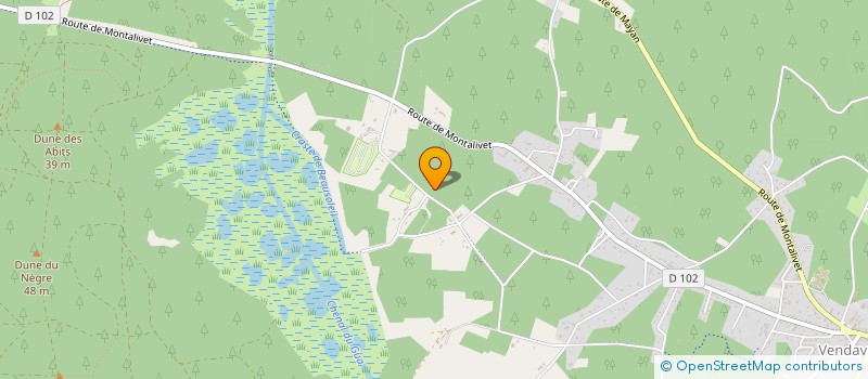 localisation de l'entreprise ALMON  VENDAYS-MONTALIVET