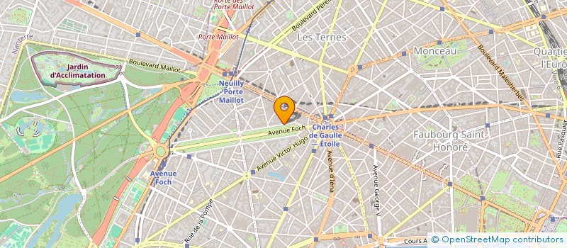 localisation de l'entreprise ALMOND SCI  PARIS