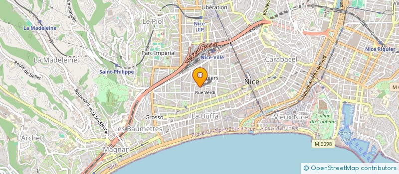 localisation de l'entreprise ALMONISYSO à NICE