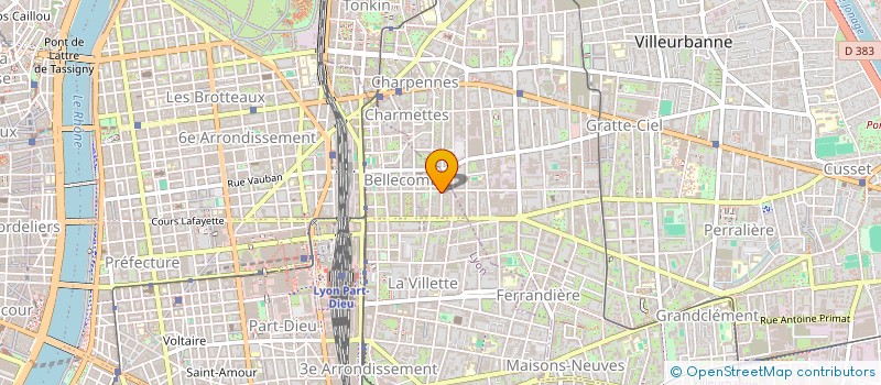 localisation de l'entreprise ALMOPA  LYON