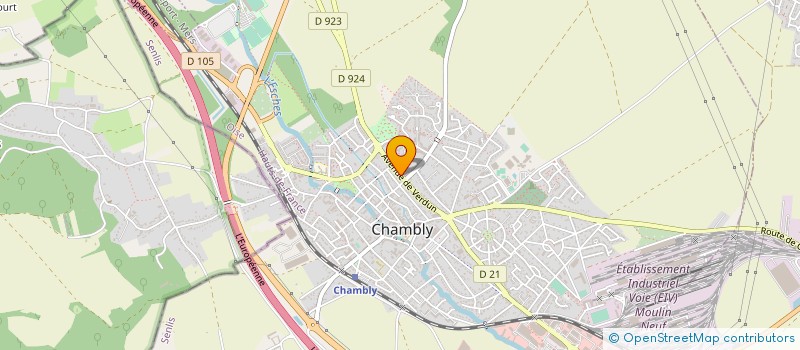localisation de l'entreprise ALMOPROFIL à CHAMBLY