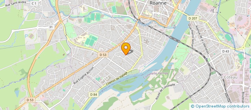 localisation de l'entreprise ALMOST4ZUTIFIED à ROANNE