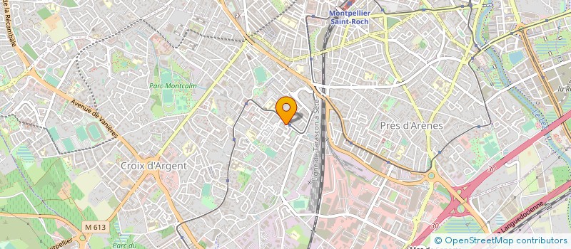 localisation de l'entreprise ALMOU ALIMENTATION à MONTPELLIER
