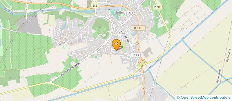 localisation de l'entreprise ALMP à BELLEGARDE