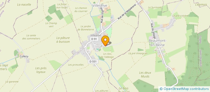 localisation de l'entreprise ALMRENOV+  VILLESELVE