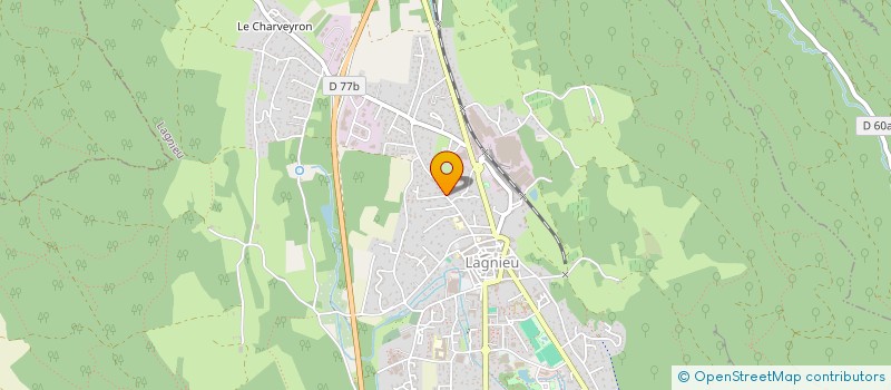 localisation de l'entreprise ALMROC à LAGNIEU