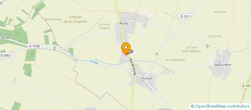 localisation de l'entreprise ALMS PNEUS à BOUTIGNY-PROUAIS