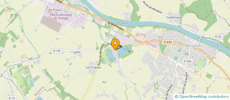 localisation de l'entreprise ALMT  BESSIERES