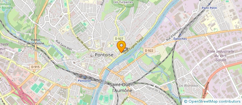 localisation de l'entreprise ALMTS  PONTOISE