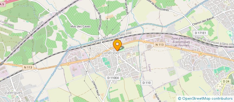 localisation de l'entreprise ALMUNEAU  LUNEL-VIEL