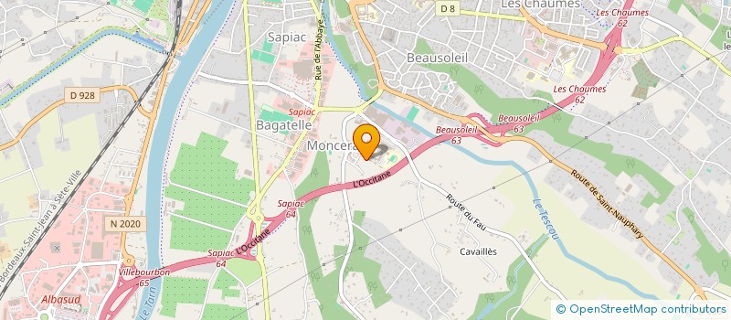 localisation de l'entreprise ALMX  MONTAUBAN