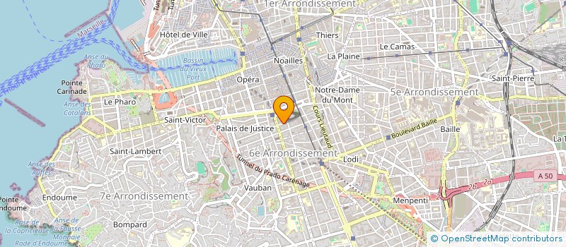 localisation de l'entreprise ALMY à MARSEILLE