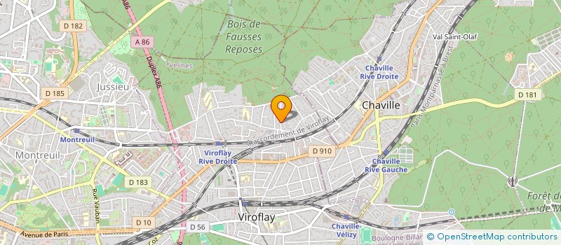 localisation de l'entreprise ALMYCA  VIROFLAY