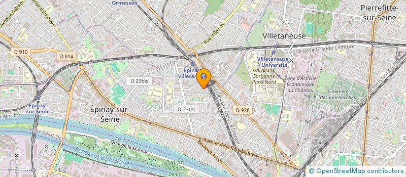 localisation de l'entreprise ALN CONSEILS à EPINAY-SUR-SEINE