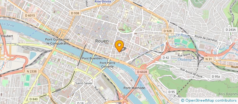 localisation de l'entreprise ALN.FOODING à ROUEN