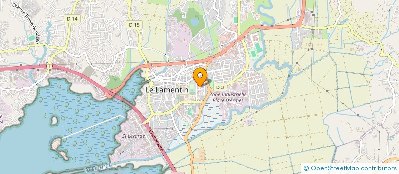 localisation de l'entreprise ALNA à LE LAMENTIN