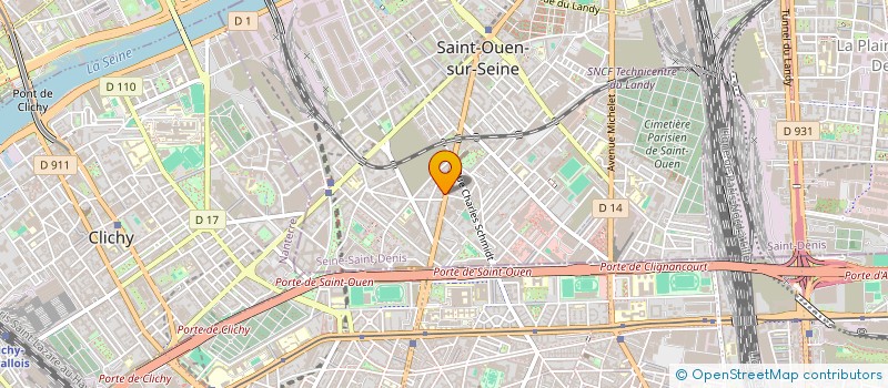 localisation de l'entreprise ALNAKS à SAINT-OUEN-SUR-SEINE