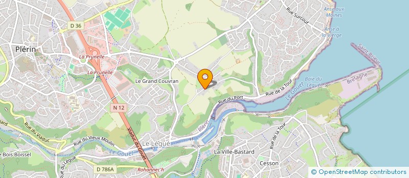 localisation de l'entreprise ALNALOR  PLERIN