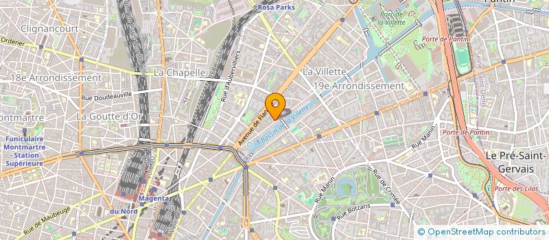 localisation de l'entreprise ALNAT MEDICAL  PARIS