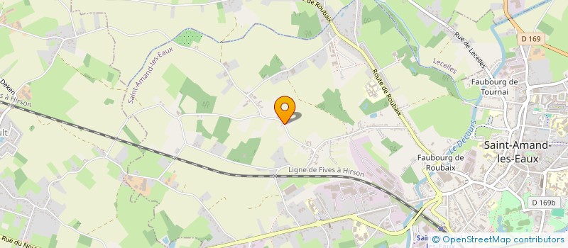 localisation de l'entreprise ALNE CONSULTING  SAINT-AMAND-LES-EAUX