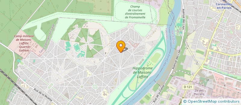 localisation de l'entreprise ALNER CONSULT  MAISONS-LAFFITTE